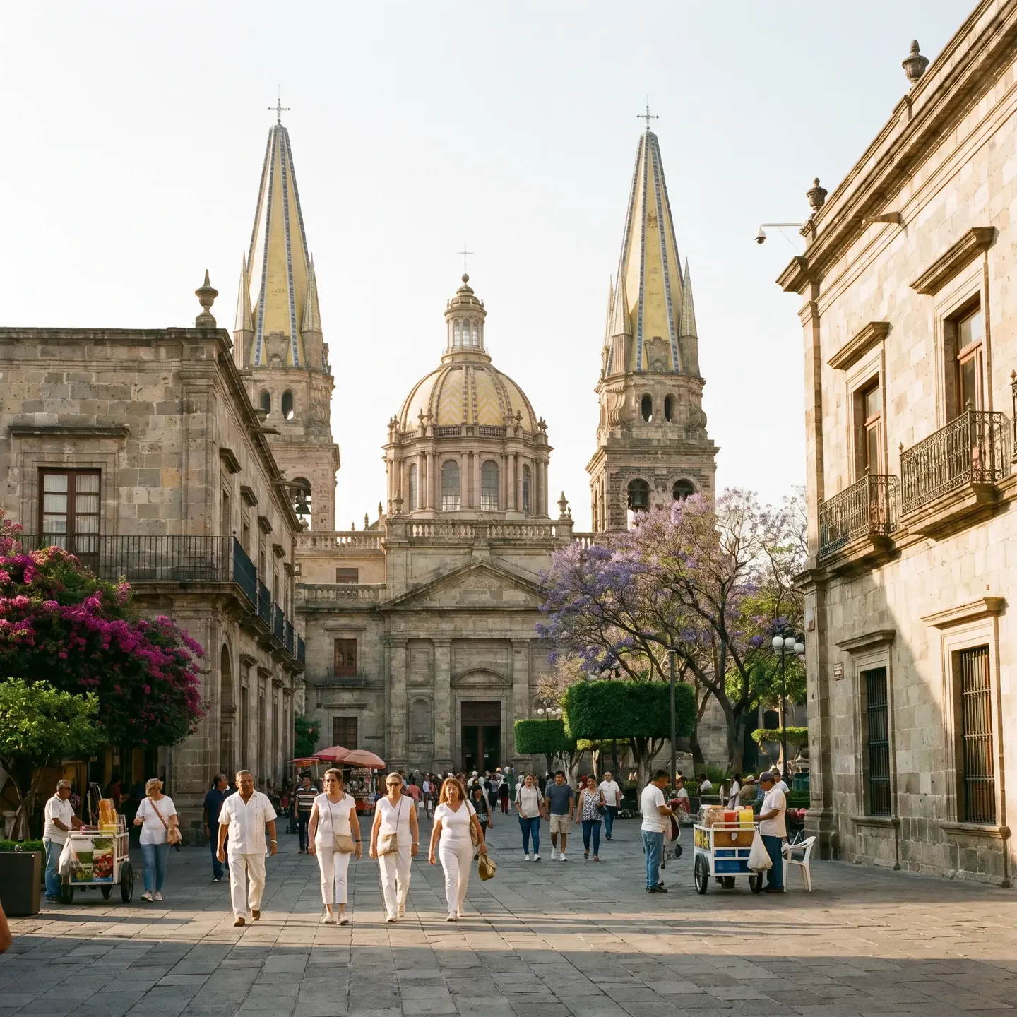 Centro Historico Cathedral in Guadalajara