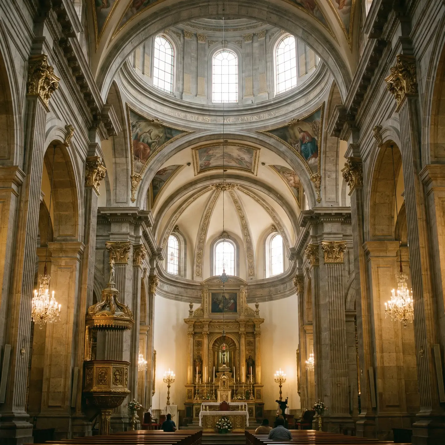 Guadalajara Cathedral Interior