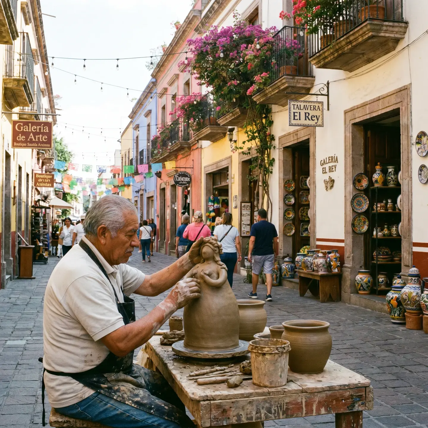 Tlaquepaque Main Street